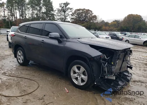 2021 Toyota Highlander L from USA, damaged, VIN 5TDBZRBH7MS546853